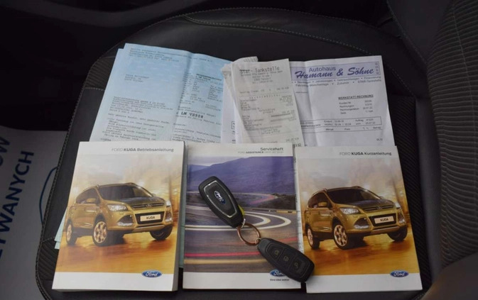 Ford Kuga cena 59800 przebieg: 129824, rok produkcji 2016 z Drawsko Pomorskie małe 667